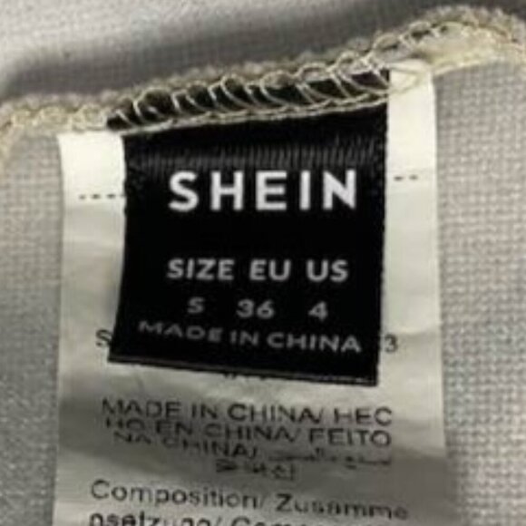 SHEIN Tan & Black Plaid Fit-and-Flare Dress w/ Pockets • Size Small - Picture 11 of 14